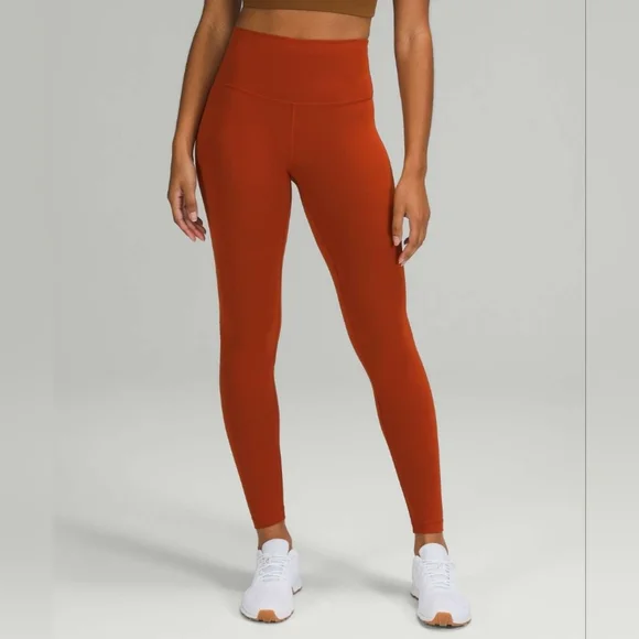 Lululemon | Wunder Train High-Rise Tight 28" Aztec Brick - Picture 2 of 13